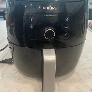 Philips Black and Silver Air Fryer